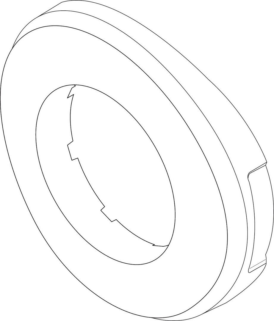BOSCH Ersatzteil TTNR: 87185422530 Isolierung Handloch D670x145 schwarz Rd