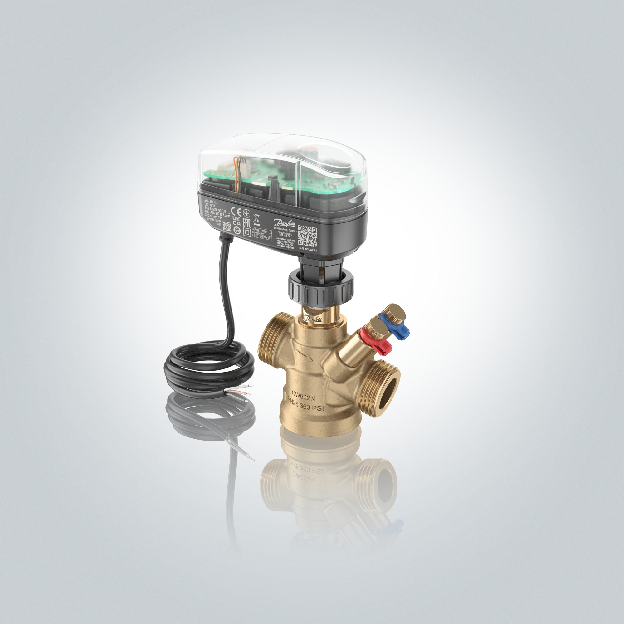 Danfoss AME 110 NL 24V AC/DC für AB-QM DN15-32, 1.5m