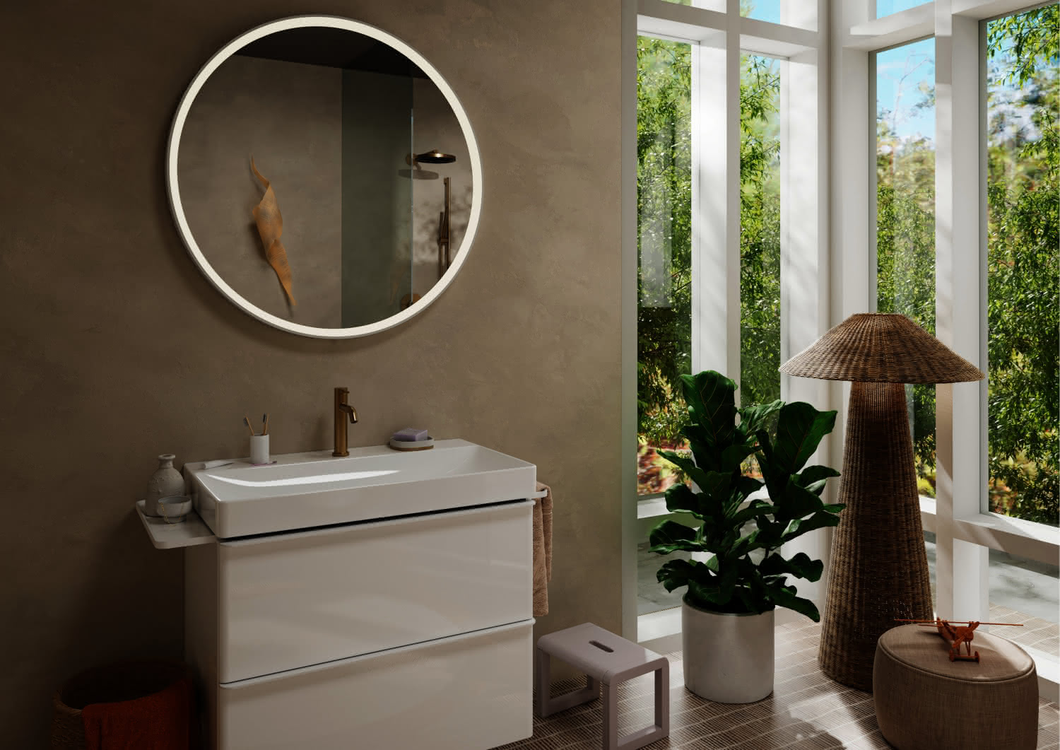 Hansgrohe WTM 110 Tecturis S ohne Ablaufgarnitur BBR
