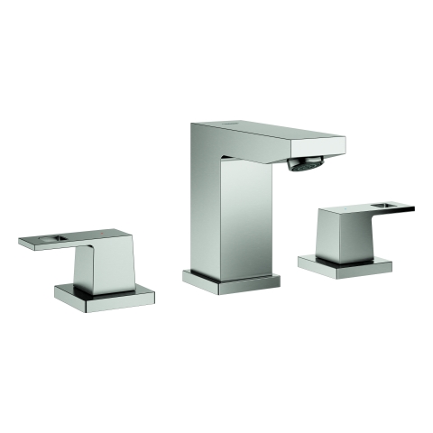 GROHE 3-L-EH-Waschtischbatterie Eurocube 20351 supersteel