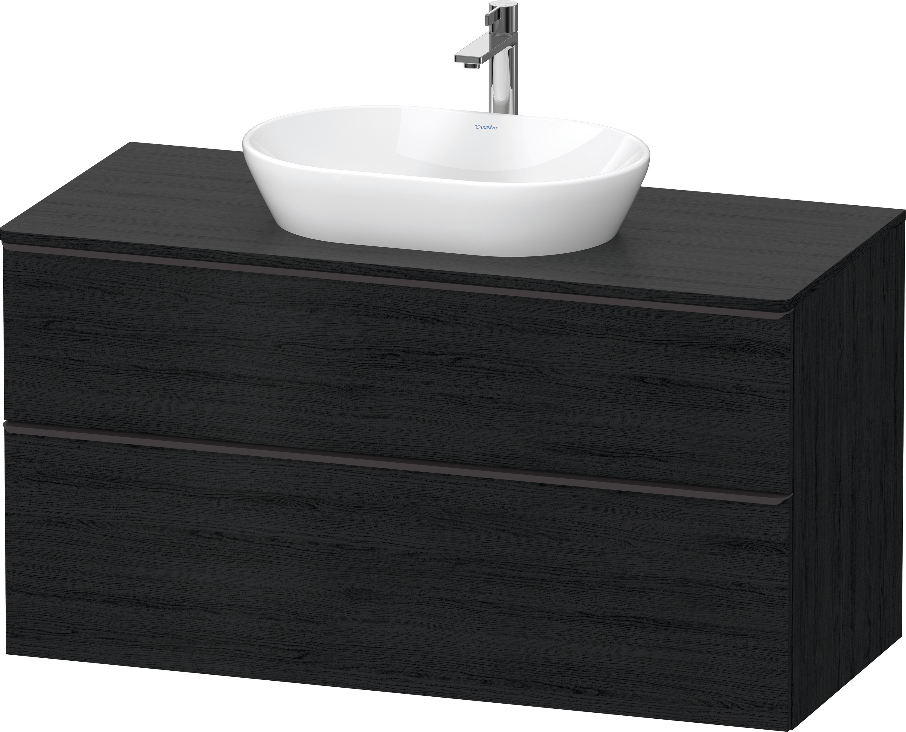 Duravit D-Neo,Kons-WTU,AZ:1,SBK:1,Gr:Dia Schw 1200x550x644mm,Wdh,Eiche Schwrz.Matt,Dek