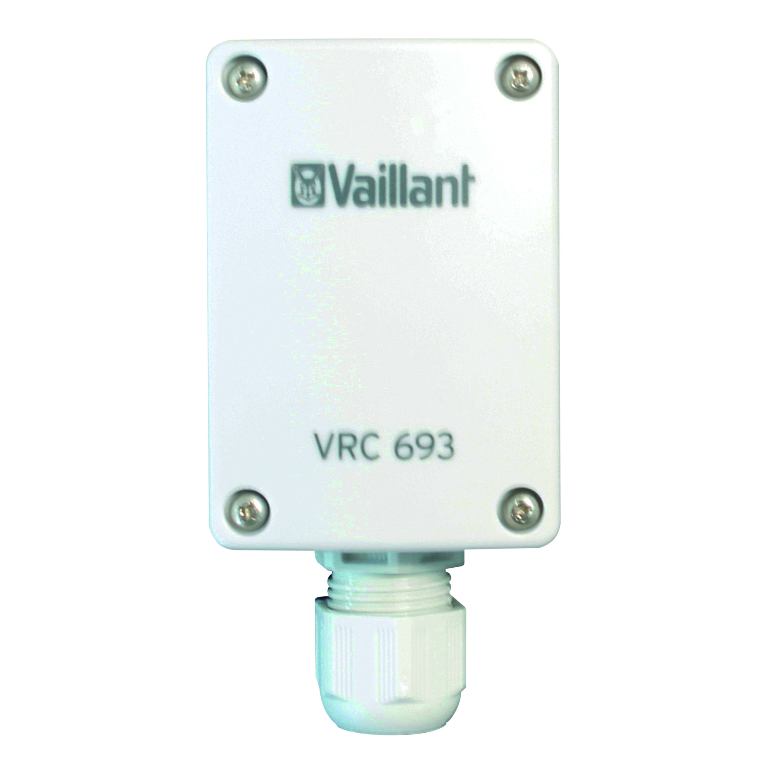 Vaillant Außenfühler VRC 693 Wandaufbaufühler, untere Kabeleinführung