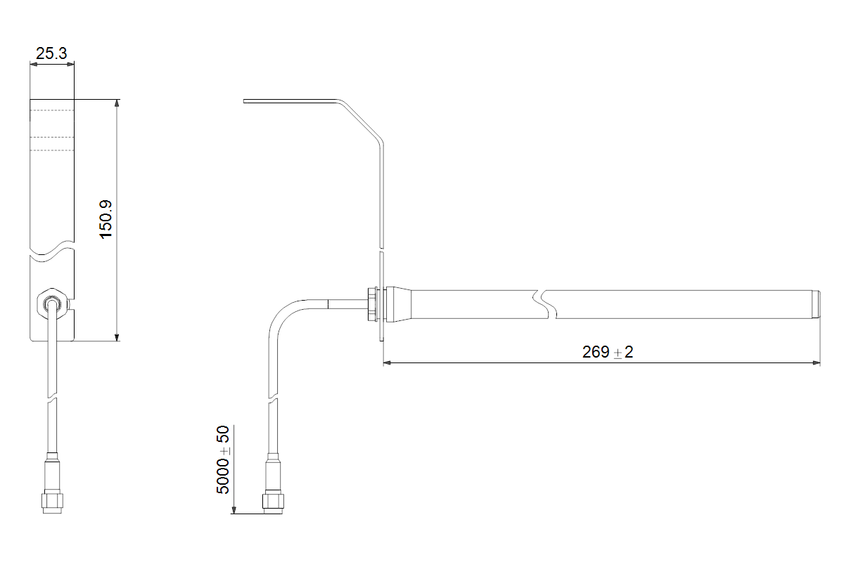 GRUNDFOS Steuer- und Regelsystem Modem 4G, Antenne