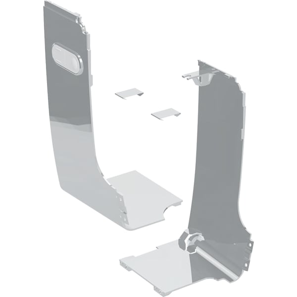 Geberit Set Designabdeckung seitlich f. Geberit AquaClean Mera, hgl.verchr.