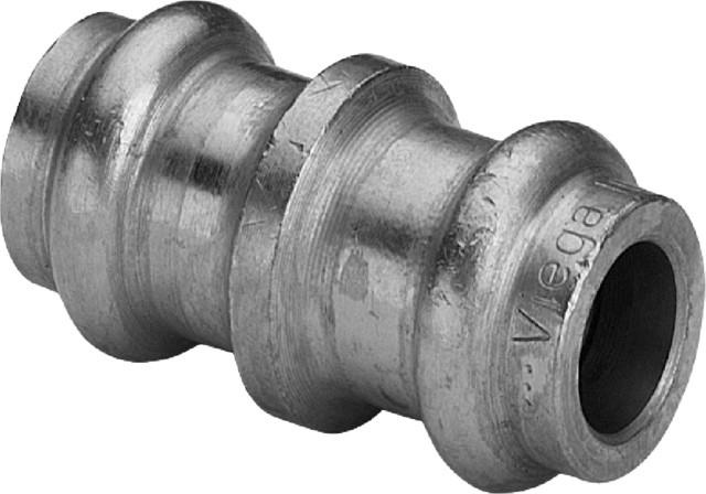 Viega Muffe mit SC Profipress 9777.9 in 10mm Siliziumbronze
