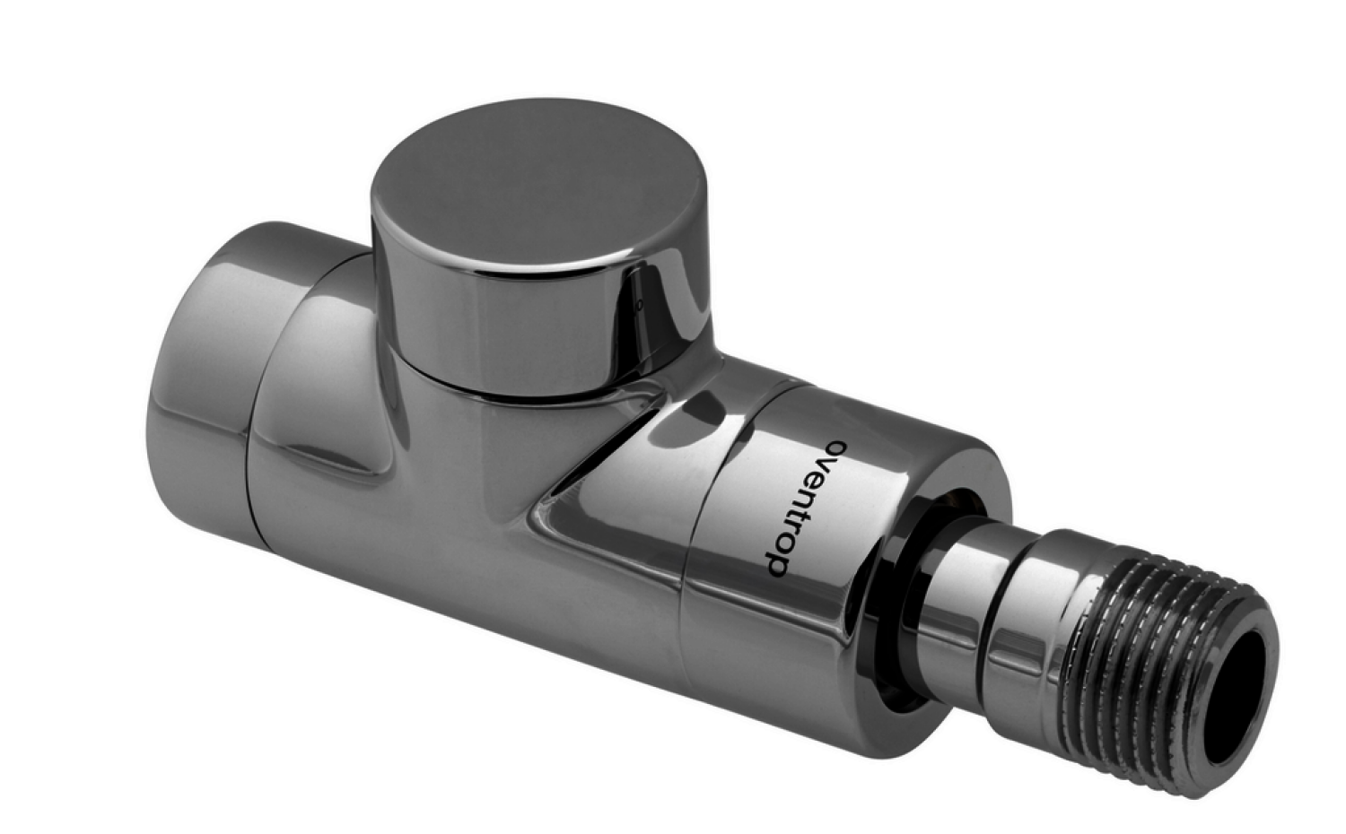 OVENTROP-HK-Verschraubung "Combi E" DN15, 1/2", PN10, Dg, verchromt