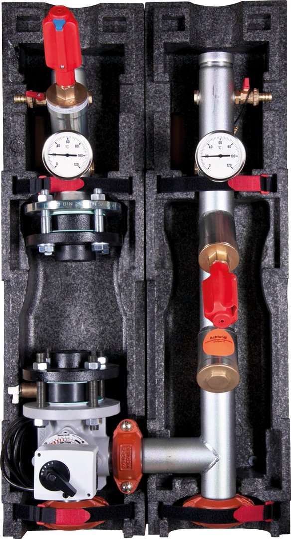 BOSCH Zubehör für Luftwärmepumpen MMH 50 Heizkreis-Set mit Mischer, DN50