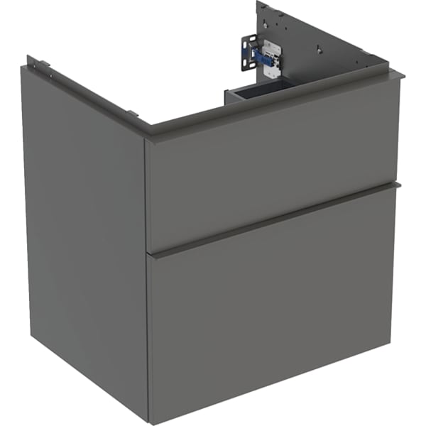 Geberit iCon Unterschrank für WT, 2 Schubl. 59,2x61,5x47,6cm, lava