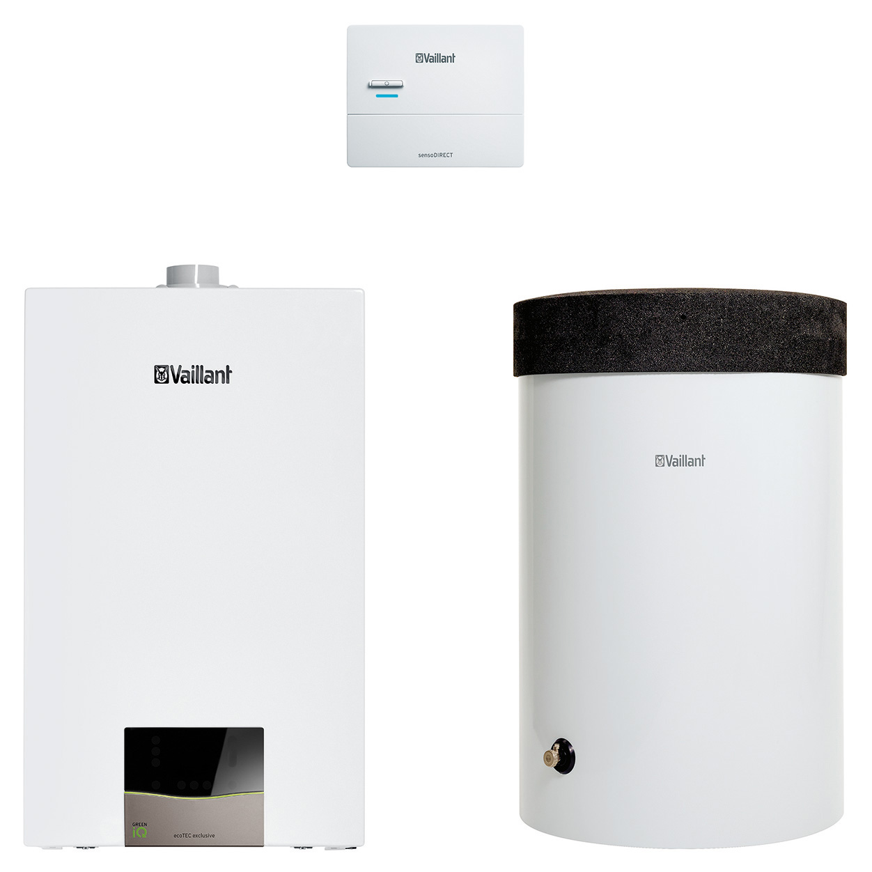 Vaillant Paket 1.176/2 ecoTEC exclusive VC 15 CS/1-7, VRC 710,VIH R 150/6 H
