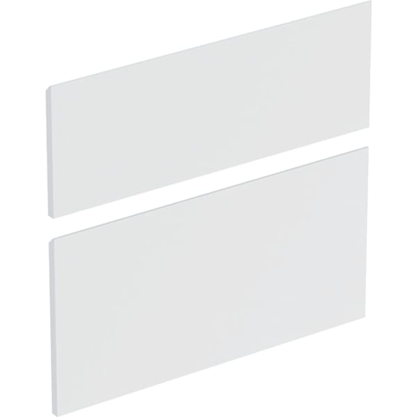 Geberit Set Schubladenfront für Unterschrank B:70cm, weiß matt