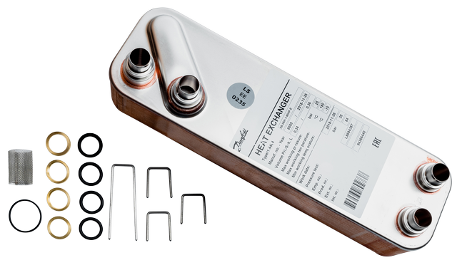 Wolf Wärmetauscher-Set 40 Platten für Wohnungsstation CAT-HT
