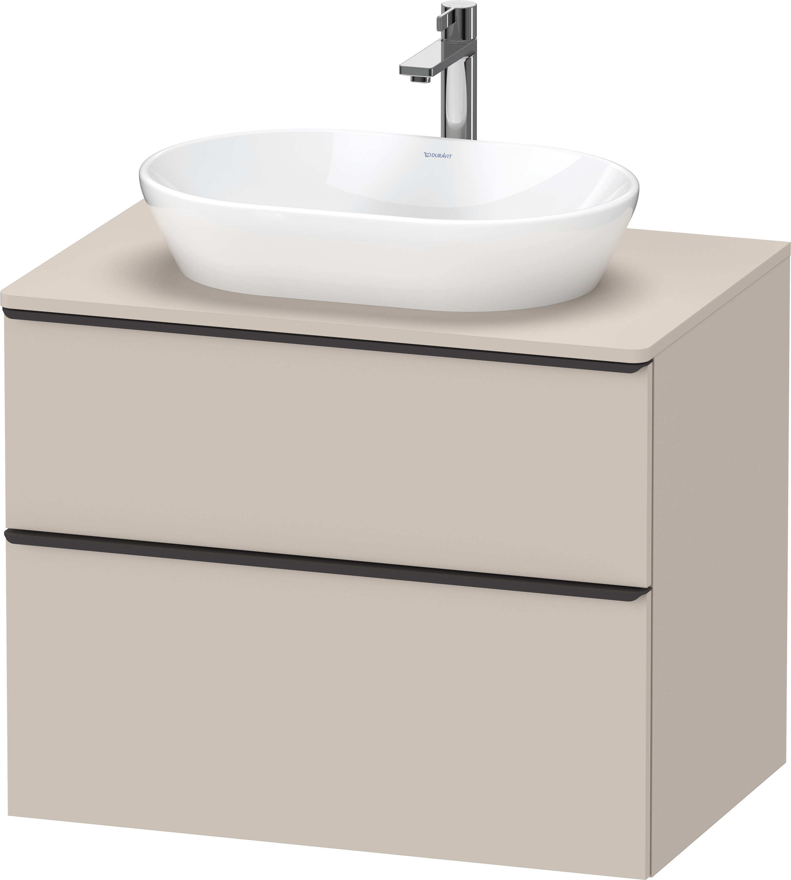 Duravit D-Neo,Kons-WTU,AZ:1,SBK:1,Gr:Dia Schw 800x550x644mm,Wandh,Taupe Matt, Dekor