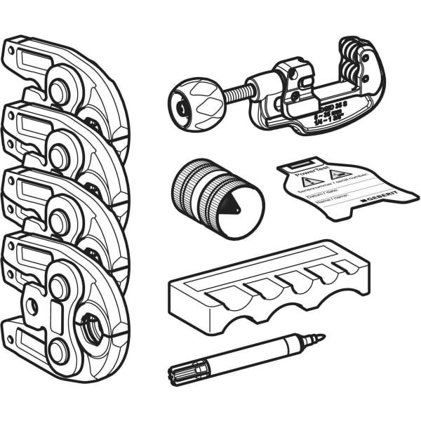 Geberit Mapress Pressbackenset d15-28 Geberit Kompatibilität (1)
