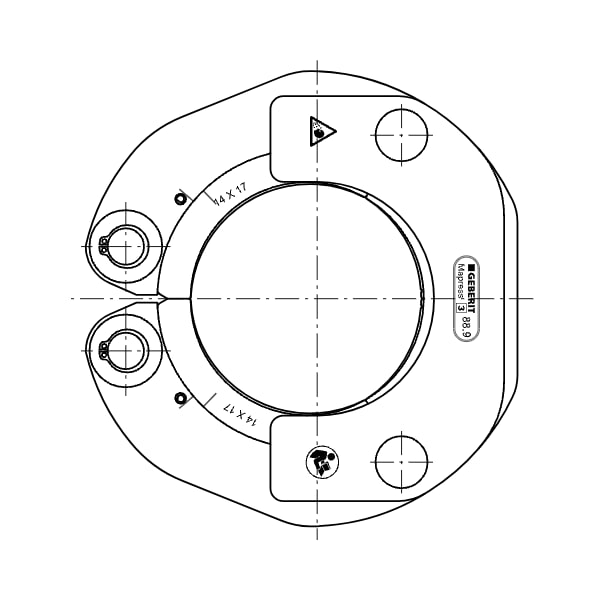 Geberit Mapress Pressschlinge d88,9 Geberit Kompatibilität (3)