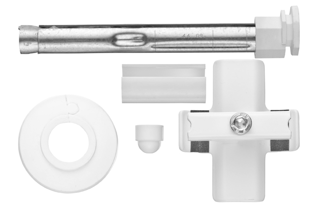 Kermi Aufbausortiment Bohrkonsole,Mehr- säuler bis BH 1050mm,weiß