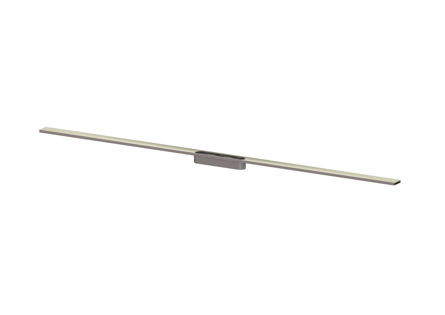 KESSEL-Rinnenprofil 1400 mm, Edelstahl gebürstet