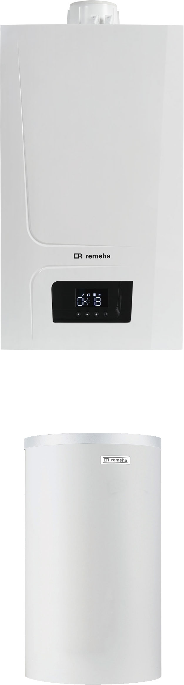 Remeha Vorteils-Paket 49 25kW+ SR 130-2 Speicher