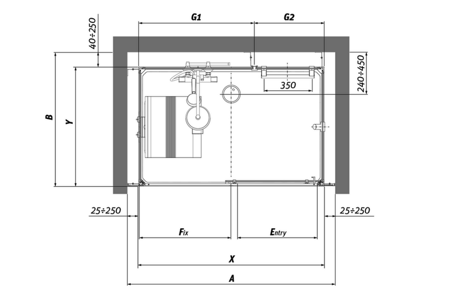 Roth Komplettdusche Vinata Comfort Ni Hoch anthrazit 1160x677 ESG klar