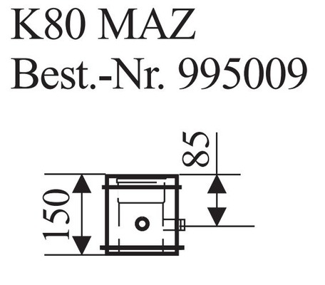 Brötje Messöffnung K80 MAZ