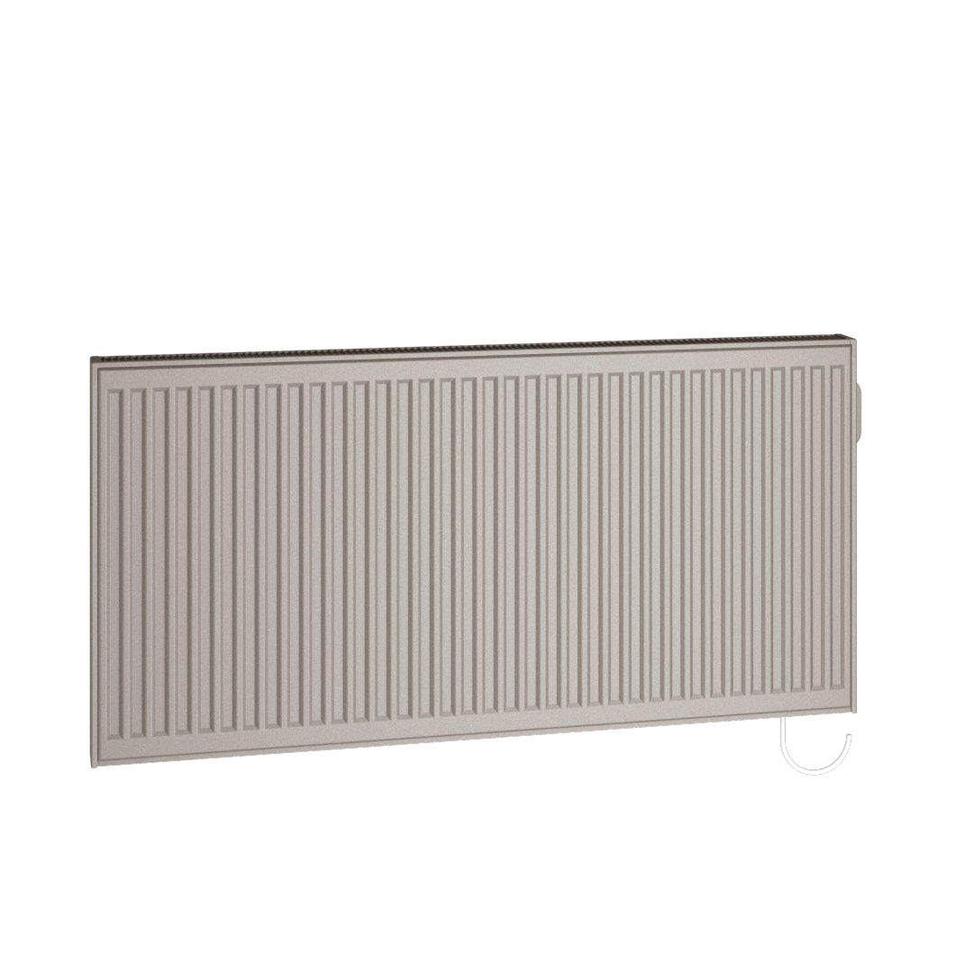 Kermi E-Panel Profil T21 600x73x1200 max.P 1750, RAL9016, SK2, li, m.Stecker