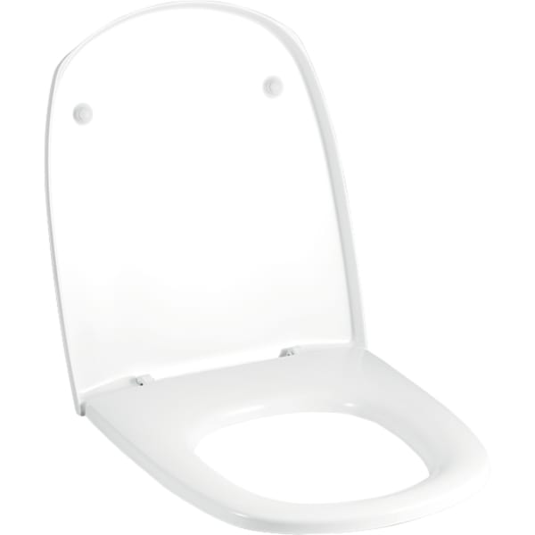 Geberit Vitelle WC-Sitz, weiß Scharniere Edelstahl