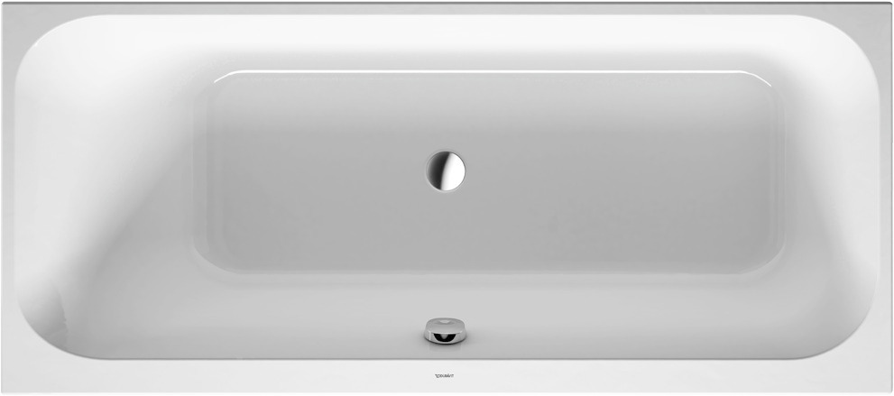 DU Happy D.2 BW 1600x700 Einbauversion Rückenschr.1 Pos.L, Weiß