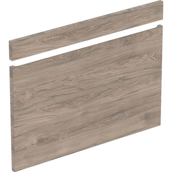 Geberit Schubladen-/Front Set für Renova Plan US für MWT, B:80cm, nussbaum hickory