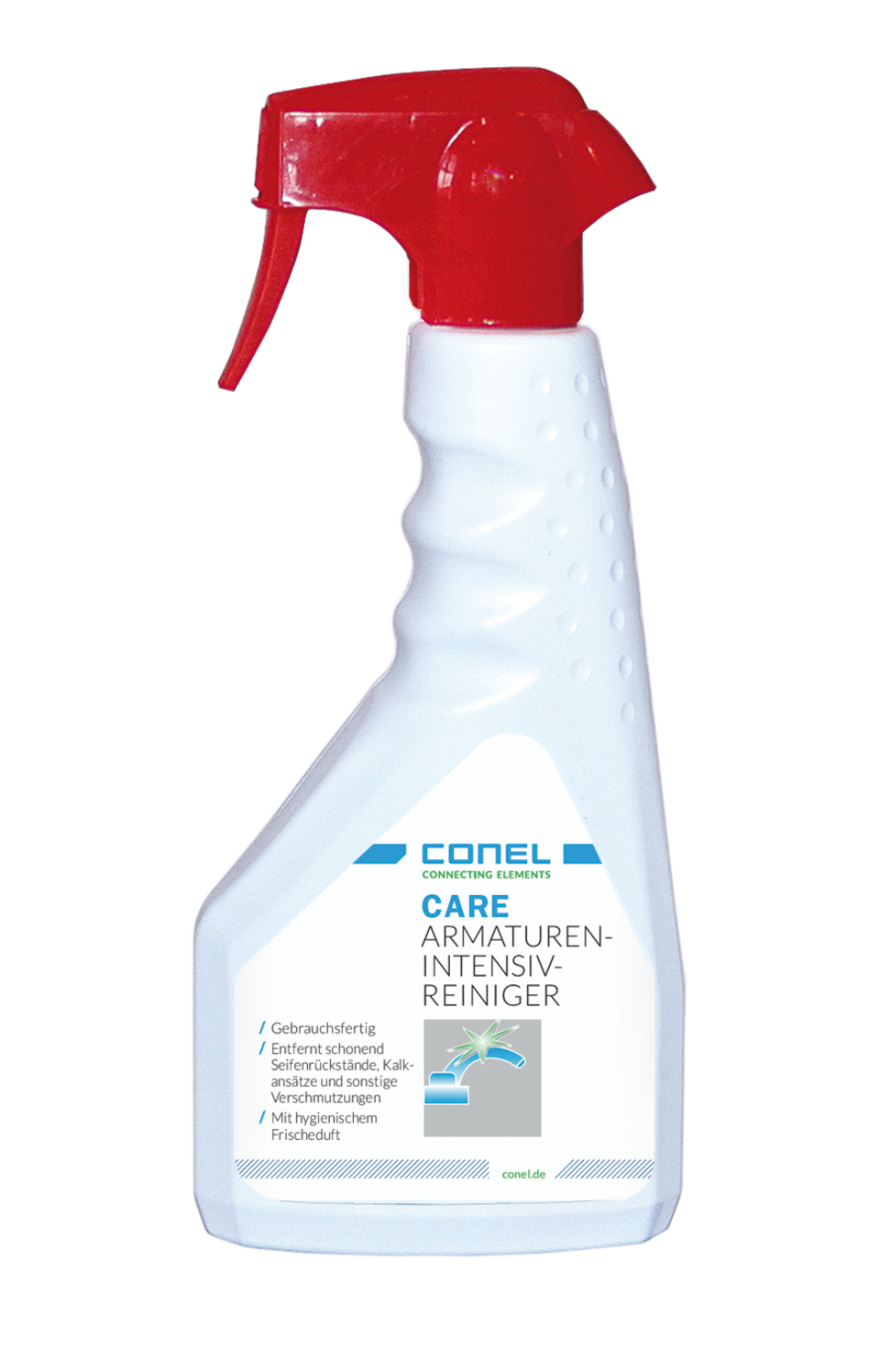 CARE Intensiv-Reiniger f.Armaturen Emailleoberflächen 500ml Spray CONEL CARE Intensiv-Reiniger f.Armaturen Emailleoberflächen 500ml Spray CONEL