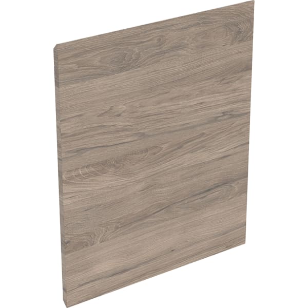 Geberit Tür f. Unterschrank, verk. Ausladung B:55cm, Nussbaum hickory
