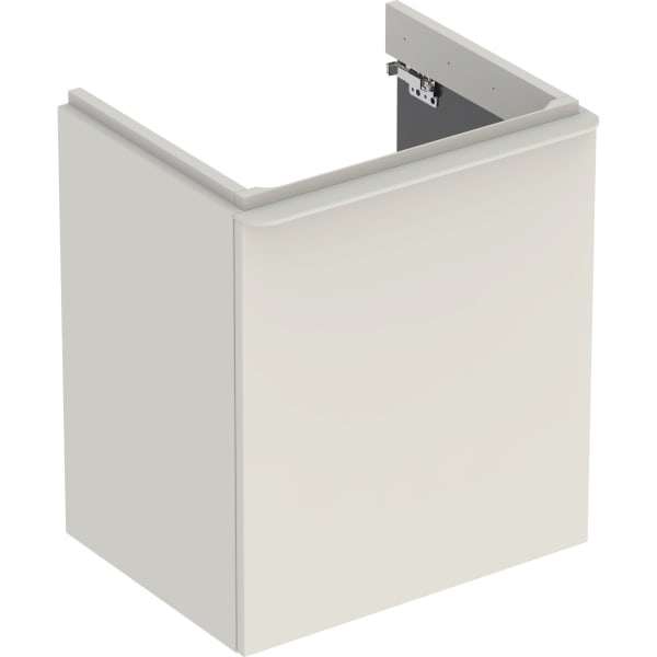 Geberit Smyle US für WT, eckig, m. 1 Tür re 53,6x61,7x43,3cm, sand-grau