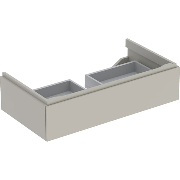 Geberit Xeno2 Unterschrank f. WT, 1 Schubl. 88x22x46,2cm, greige