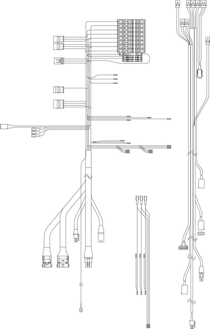 BOSCH Ersatzteil TTNR: 8733703253 Kabelbaum IDU 15kW