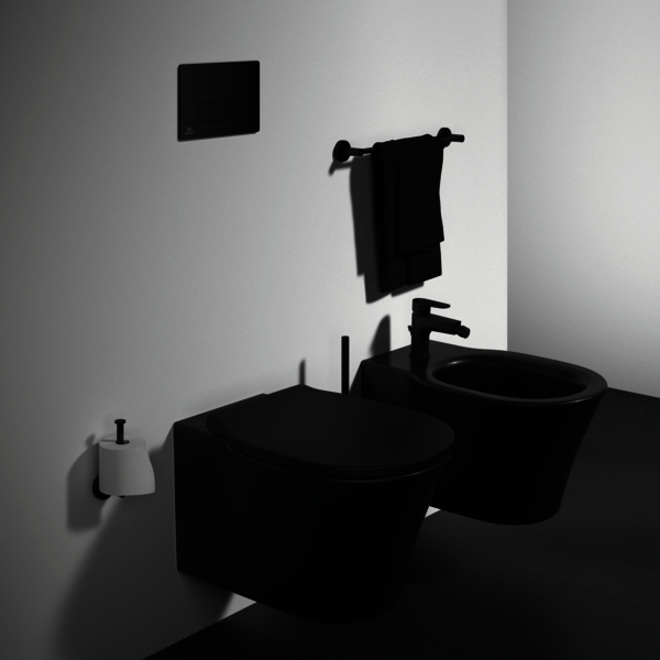 IS Wand-T-WC Connect Air AquaBlade unsichtbare Bef. 360x540x350mm Schwarz