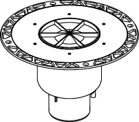 TECEdrainpoint S Ablauf DN 70 senkrecht mit Seal System Univ.fl.