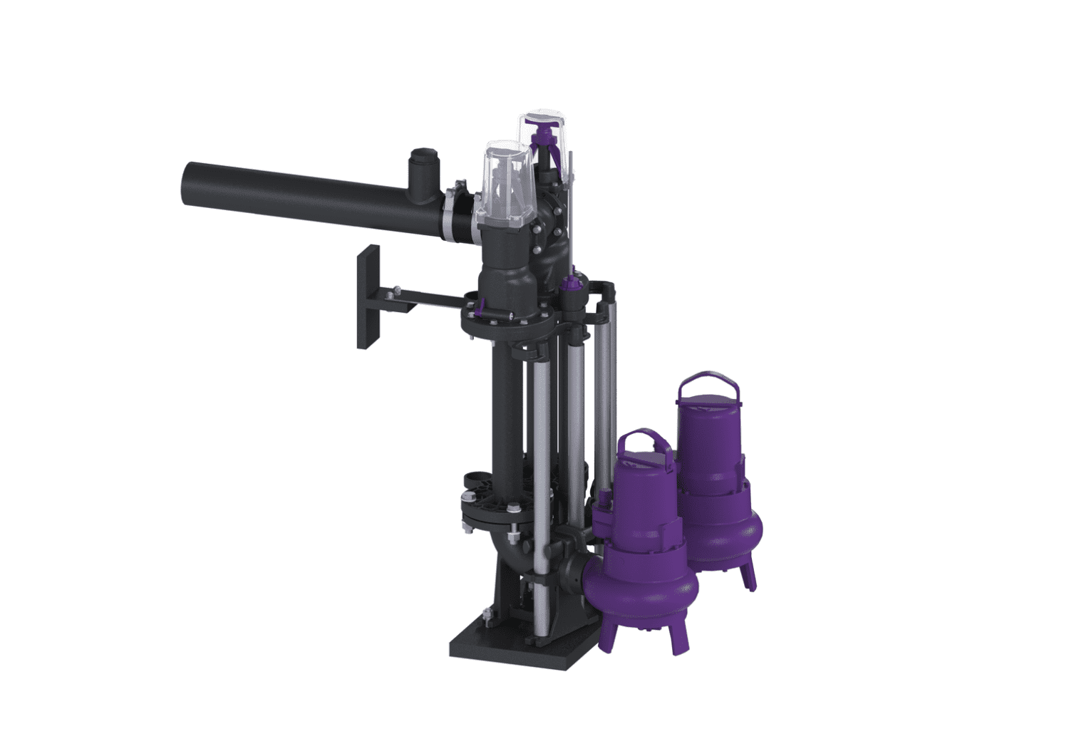 KESSEL-Pumpanlage Aquapump Retrofit Duo, GTF 1600, Pegelsonde