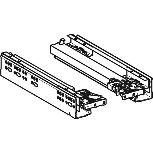 Geberit Auszugschienen Set für Schublade L:30cm, Alto Slim Geberit Auszugschienen Set für Schublade L:30cm, Alto Slim