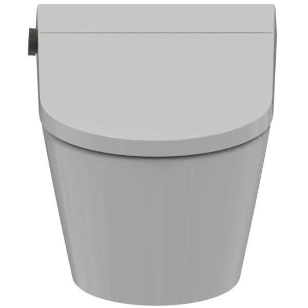 IS Wandtiefspül-WC mit Sitz i.life E o.Spülrand m.Duschfunktion Weiß