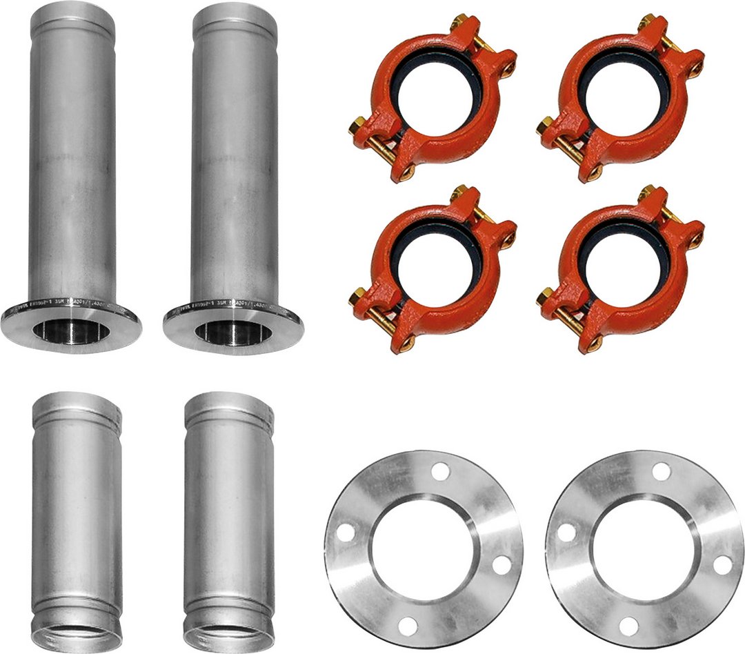 BOSCH Zub. Solewärmepumpen Anschl.-Set 1 Vor-/Rücklauf nach hinten für T540/640-2