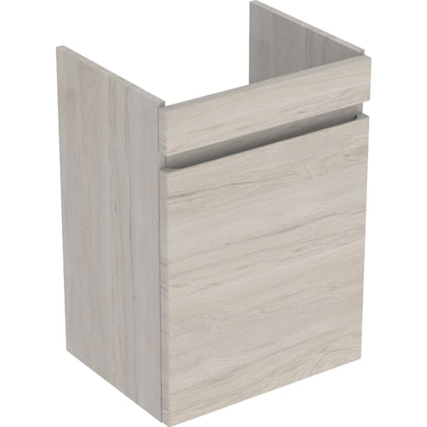 Geberit Renova Plan US für HWB, 1 Tür 43,5x66x34,5cm, Nussbaum hickory hell