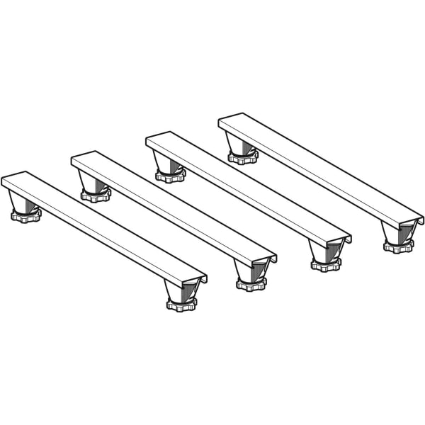 Geberit Set Füße und 4 Traversen 800mm H:9-21cm, für Duschwanne aus Steinharz