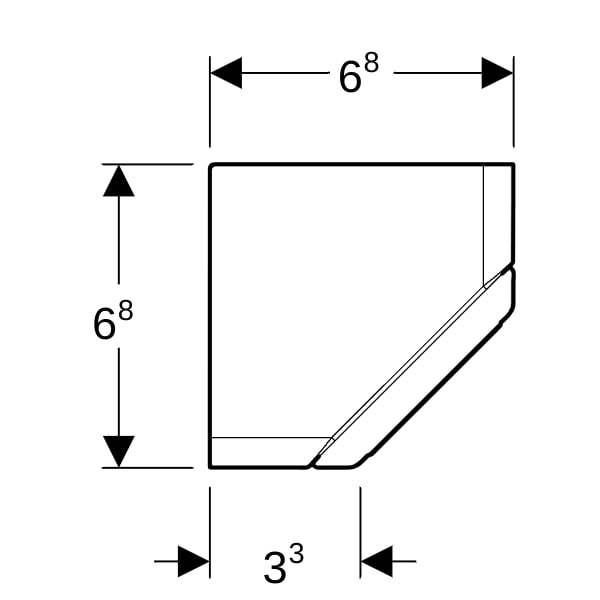 Geberit Steckd.-Element f. Geberit ONE SPS