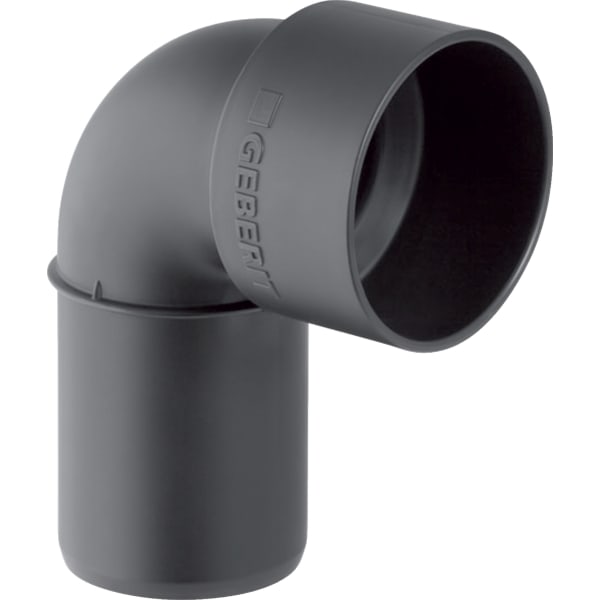 Geberit Silent-PP Anschlussbogen 90Gr d50/46