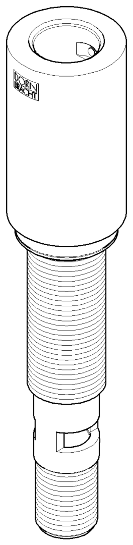 DO Anschluss für Wanne Stand ERSATZTEILE 04111006900 D 40 x 196 mm Chrom