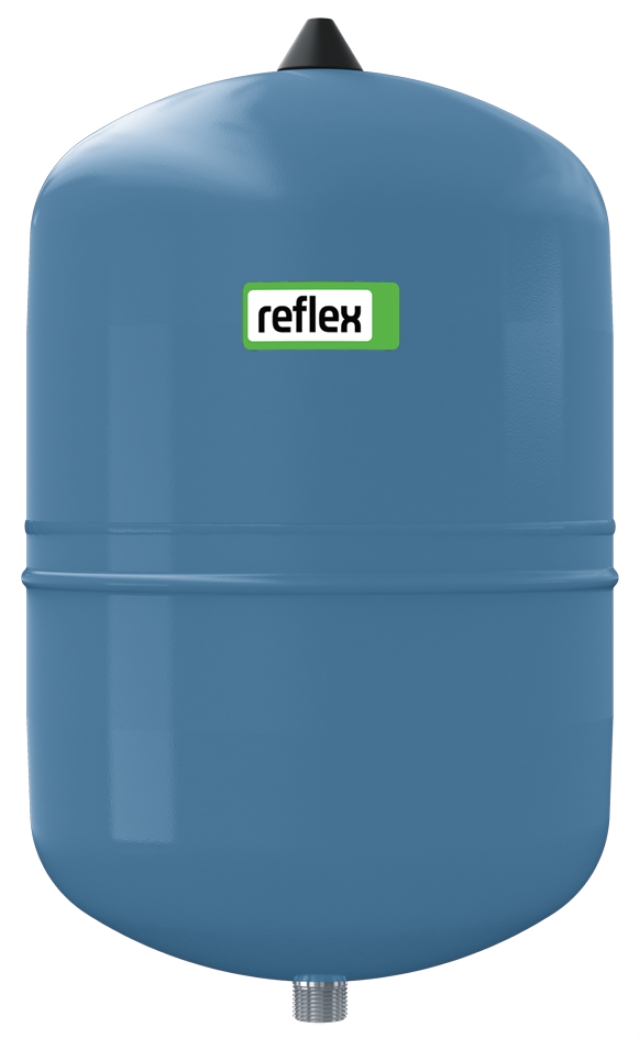 Reflex Membran-Druckausdehnungsgefäß Refix DC 25, blau, 10 bar