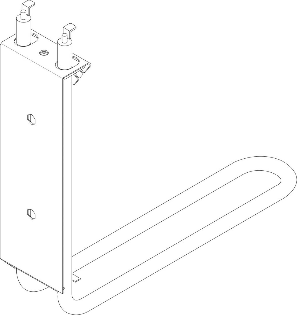 BOSCH Ersatzteil TTNR: 87186661470 Vorheizregister