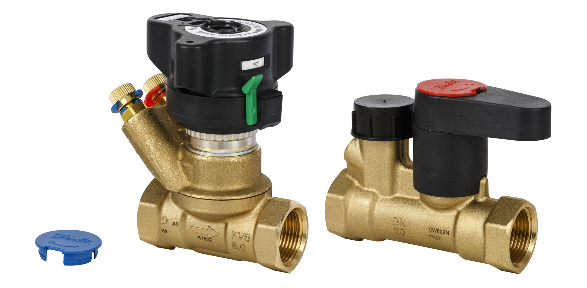 Danfoss Strangregulier-u.Messvent.MSV-BD Leno MSV-BD + MSV-S 20, Rp 3/4