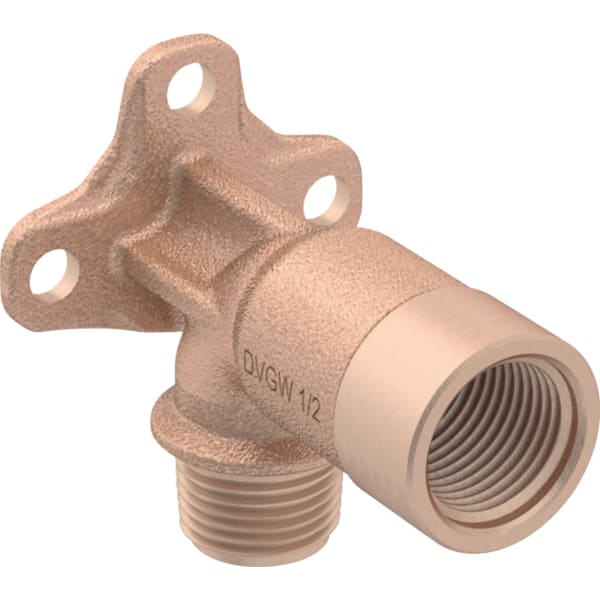Geberit Anschlusswinkel 90Gr mit AG MF Rg RF1/2-Rp3/4 L:73mm