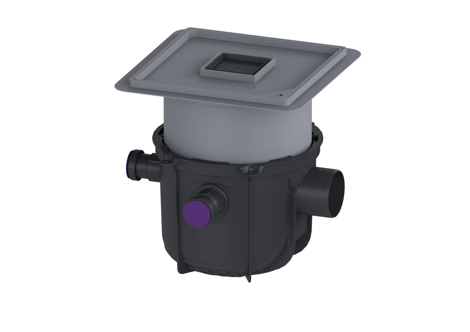 KESSEL-Rohbaukit Pumpfix S Underfloor DN 100, befliesbar