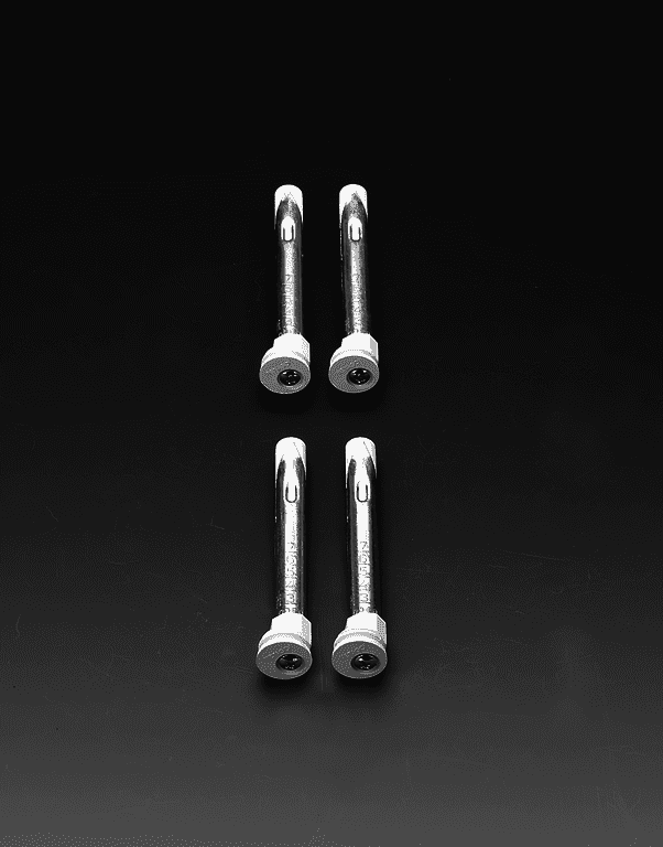 Zehnder Set 4 x BKE verzinkt/RAL 9016, 766432