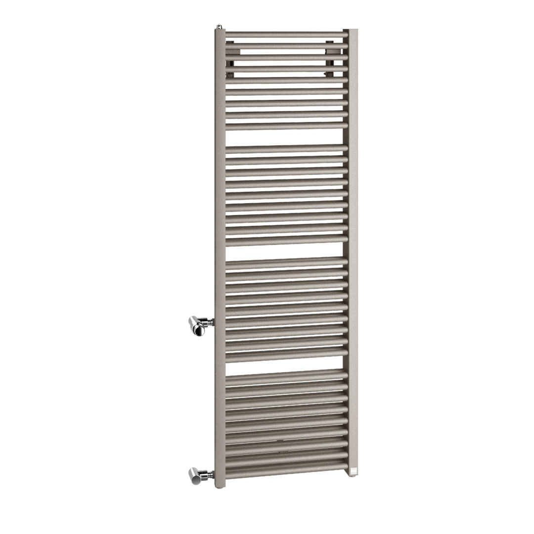 Kermi Duett -D BH 1796x74x634mm QN1567, glanzsilber, Anschl. re., NA500
